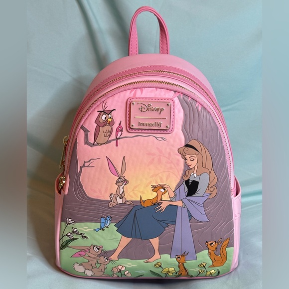Loungefly x Disney Sleeping Beauty Briar Rose Backpack - NWOTs - Picture 1 of 7